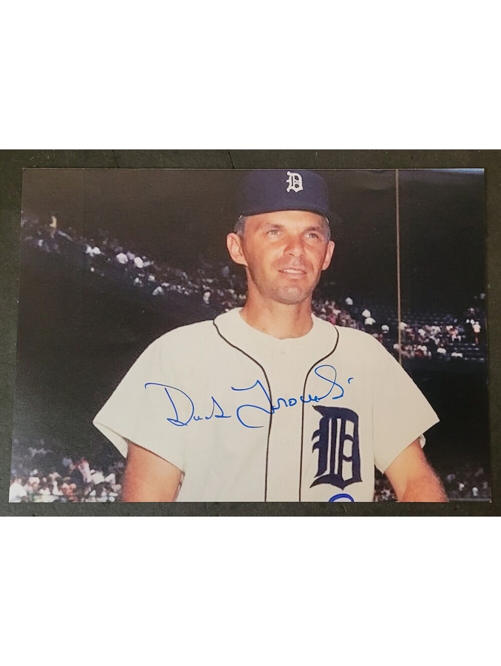 Dick Tracewski MLB Detroit Tigers Autographed Signed 5"x7" Photo